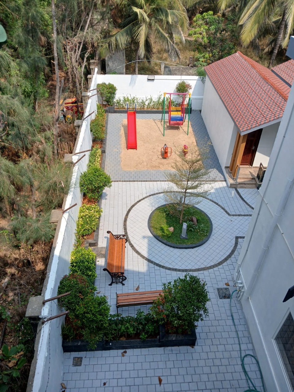 Courtyard and Play Area Kanyakumari